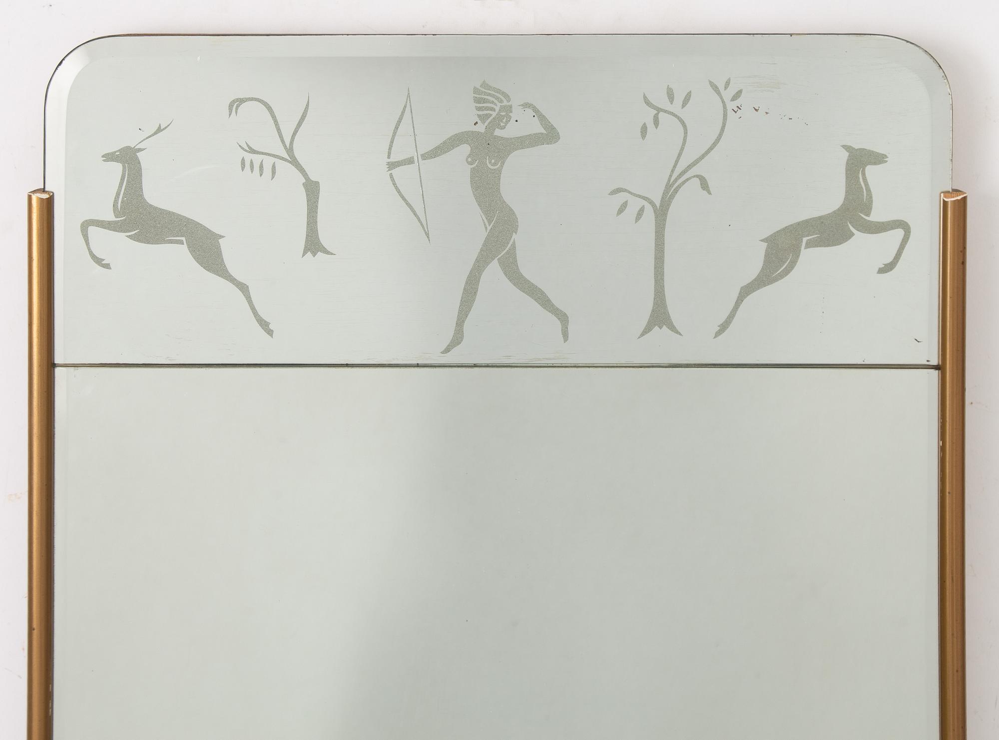 Mirror, Swedish Grace, first half of the 20th century.