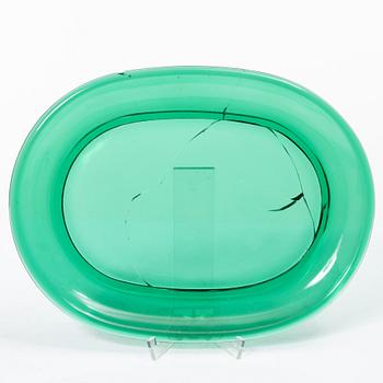 Josef Frank, Eleven lobster plates and eight bowls, Reijmyre/Gullaskruf for Svenskt Tenn, Sweden.