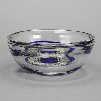 SKÅL, glas. Ann och Göran Wärff, Kosta, unik. 1970-tal.