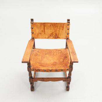 Armchair, Renaissance style, 20th century.