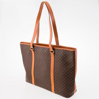 CÉLINE Macadam Canvas Shopper.