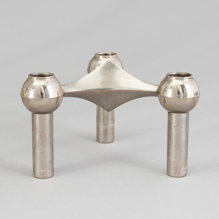 A module candle holder / sculpture by Ceasar Stoffi & Fritz Nagel, BMF, Germany.