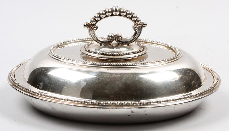 DUBBELKAROTT. Nysilver. Harrods.