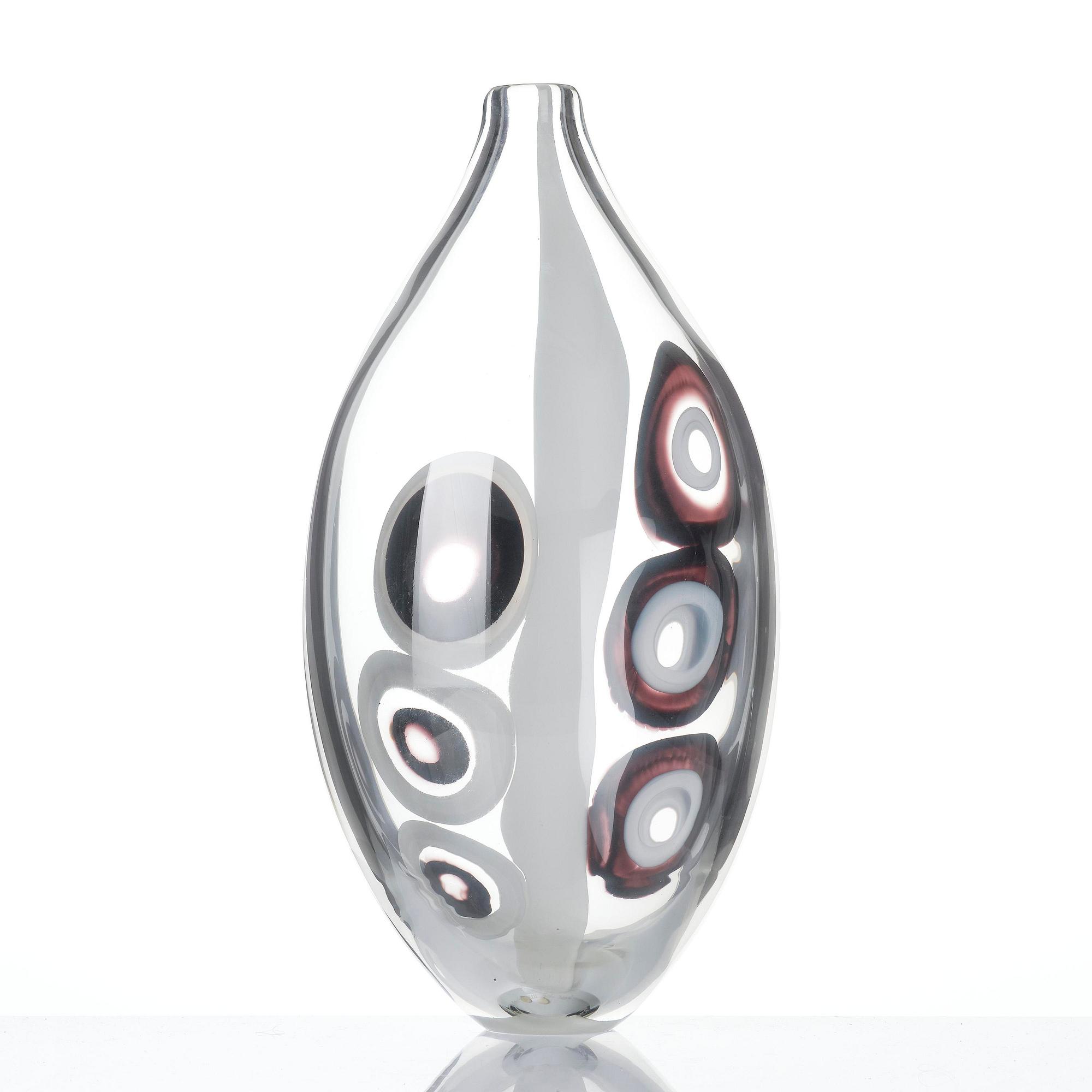 Ann Wåhlström, "Bobbin XIII", vas, glas, Tacoma glashytta, Seattle, USA, 2009.