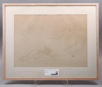 OTTE SKÖLD, litografiskt tryck. Sign.