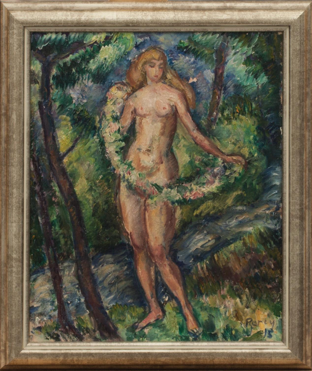 ARTHUR PERCY, olja på duk, signerad och daterad -15.