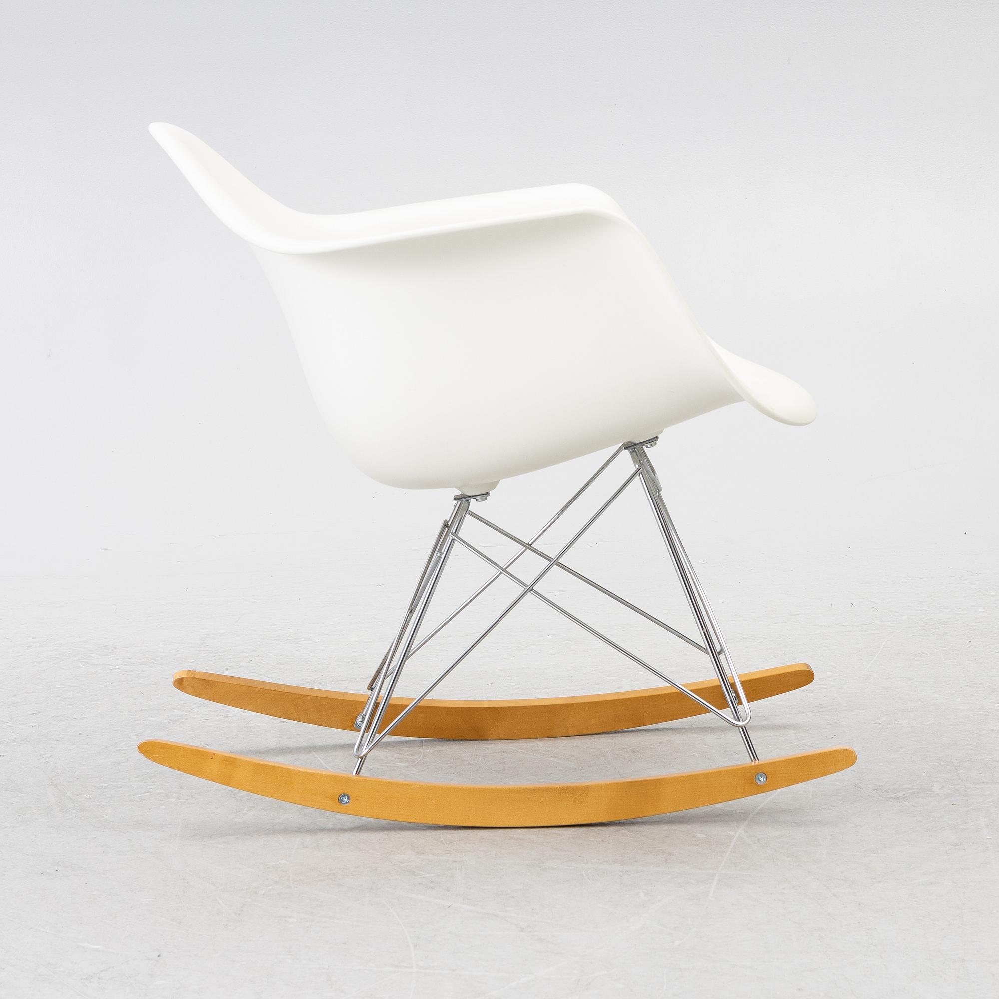 Charles & Ray Eames, a 'RAR' plastic armchair, Vitra, 2007.