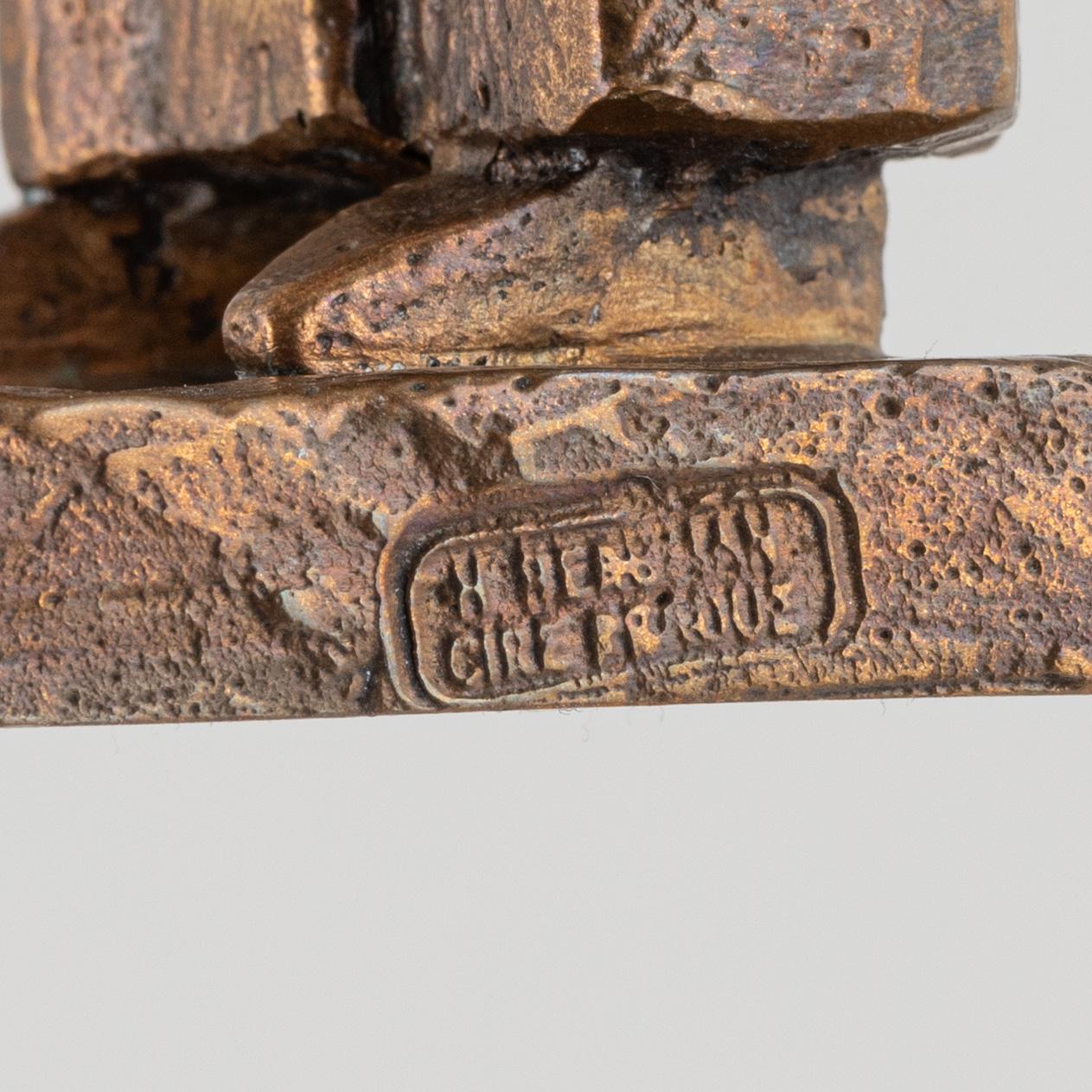 Thomas Qvarsebo, sculpture. Signed, numbered, foundry mark. Bronze, height 23 cm.