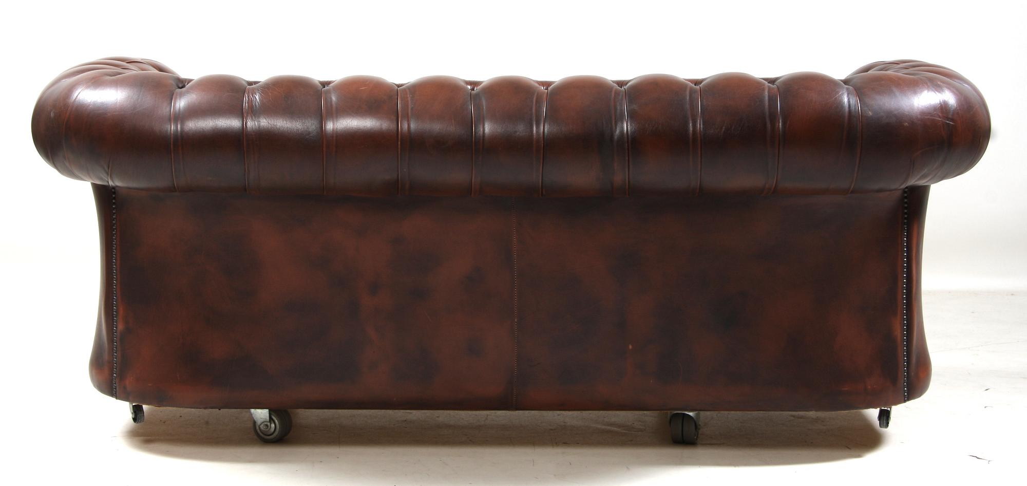 SOFFA, chesterfield, 1900-tal.