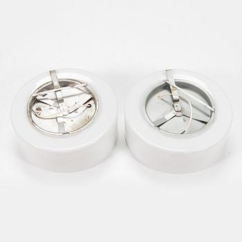 Paavo Tynell, taklampor, ett par, modell 80114 (80112-35) Idman 1900-talets mitt.