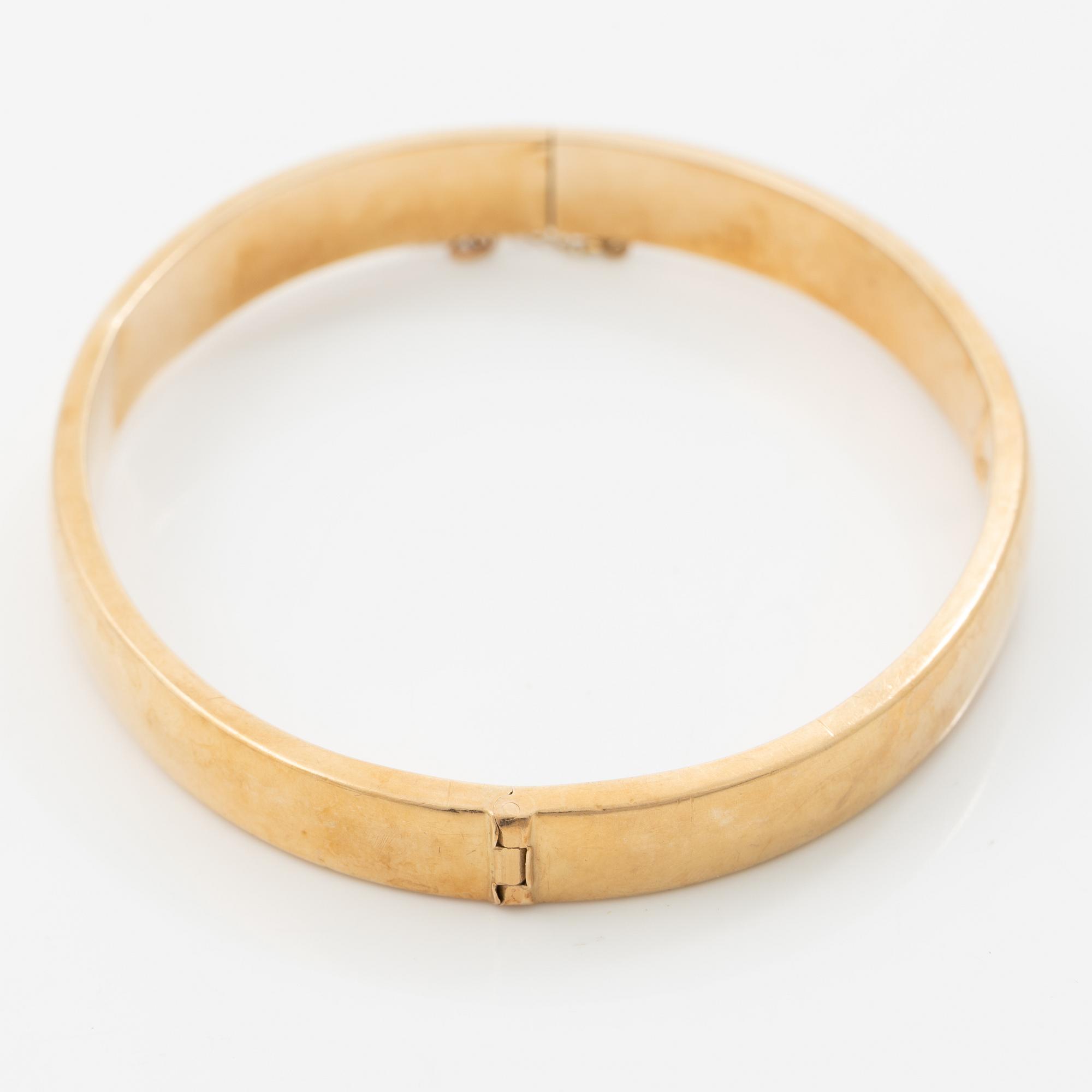 Bangle, 14K gold, Helsinki 1960.