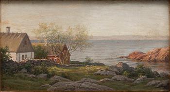 BERNDT LINDHOLM, COASTAL SCENE.