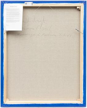 Ralf Arzt, "Trompe l'oeil Hommage à Fontana XXXIX".