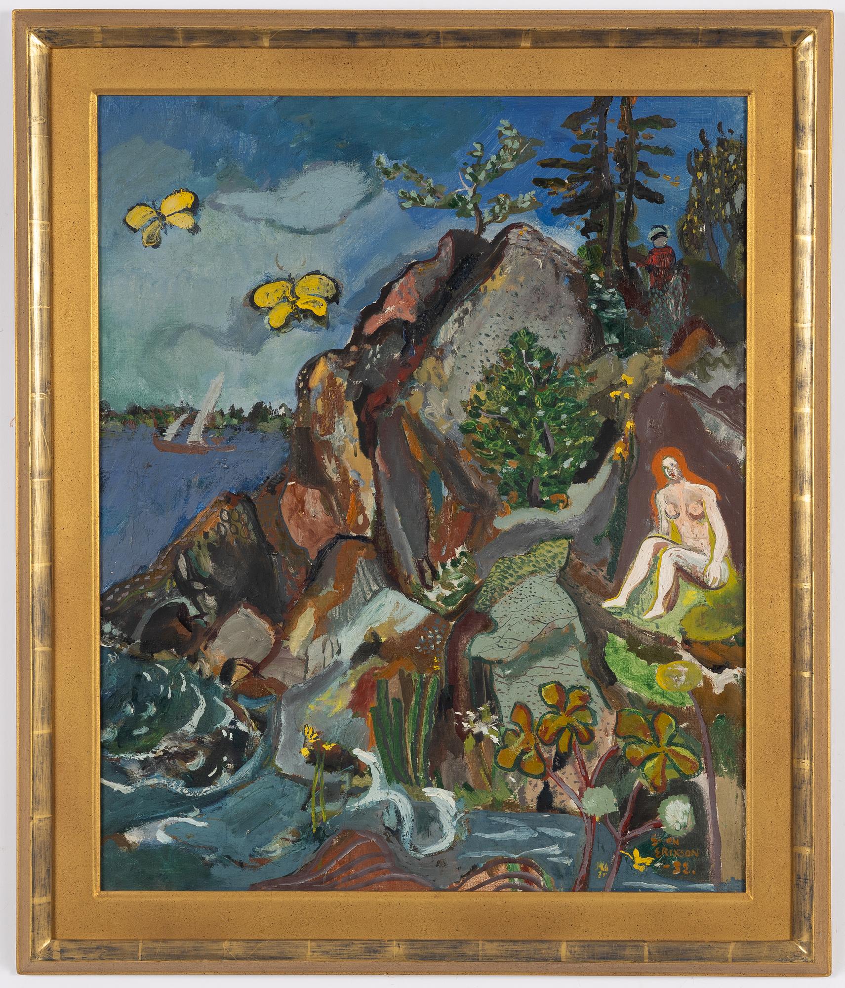 Sven X:et Erixson, Summer Day by the Sea.