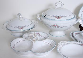 SERVISDELAR, ca 48 st, porslin, "Göta", Rörstrand.