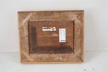 Christian Georg Schütz Tillskriven, En hamn i månsken.