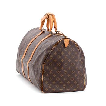 LOUIS VUITTON, a monogram canvas weekendbag, "Keepall  55".