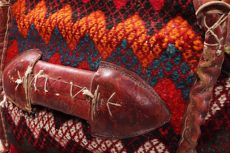 A Kilim Mafrash, c. 160 x 38 x 40 cm.