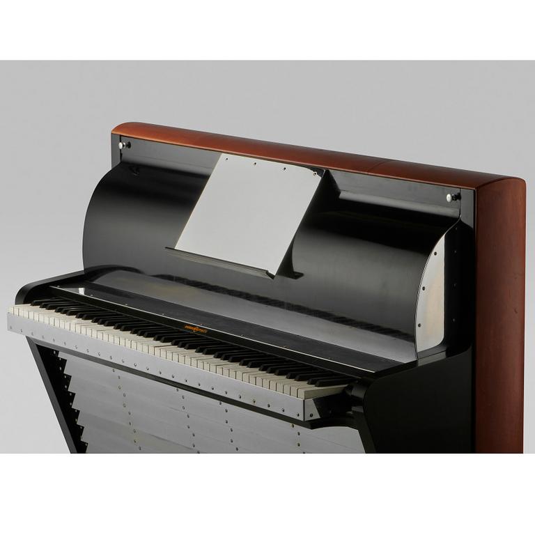 Poul Henningsen, "PH Upright Piano", Designed 1939, executed by Andreas Christensen, Denmark 1940s.