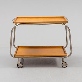 A 1940s serving trolley.