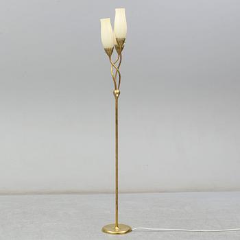 MAURI ALMARI, golvlampa, modell 62046, Idman, Finland, 1900-talets mitt.