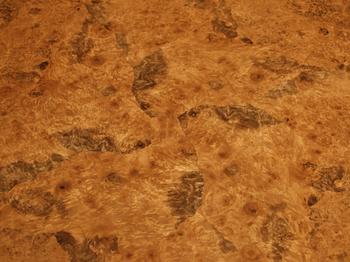 Josef Frank, a burrwood and walnut sofa table, Svenskt Tenn, Sweden, model 2139, executed before 1985.