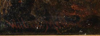 WILLIAM MELLOR, olja på duk, signerad.