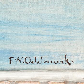 FRANS WILHELM ODELMARK, olja på duk, signerad.