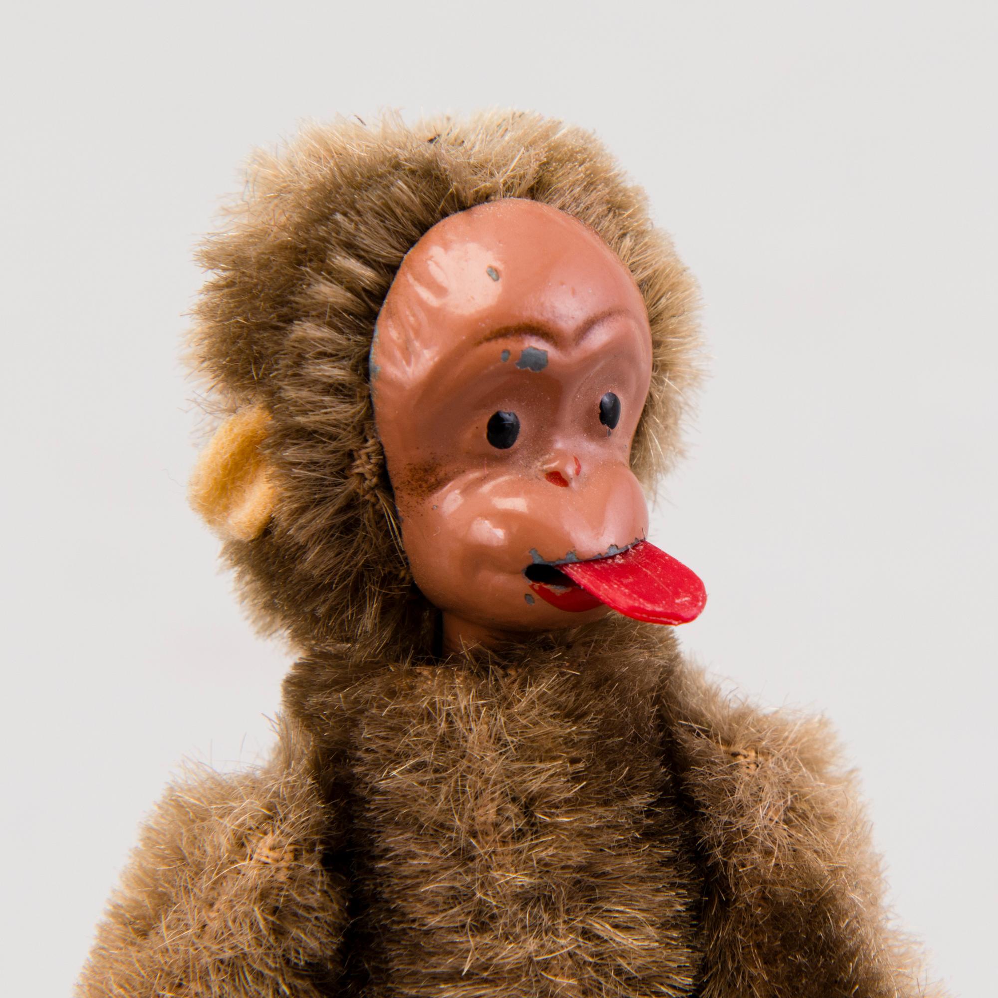 A 1950s toy, 'Blecky Monkey', Schuco, Germany, 1950s.