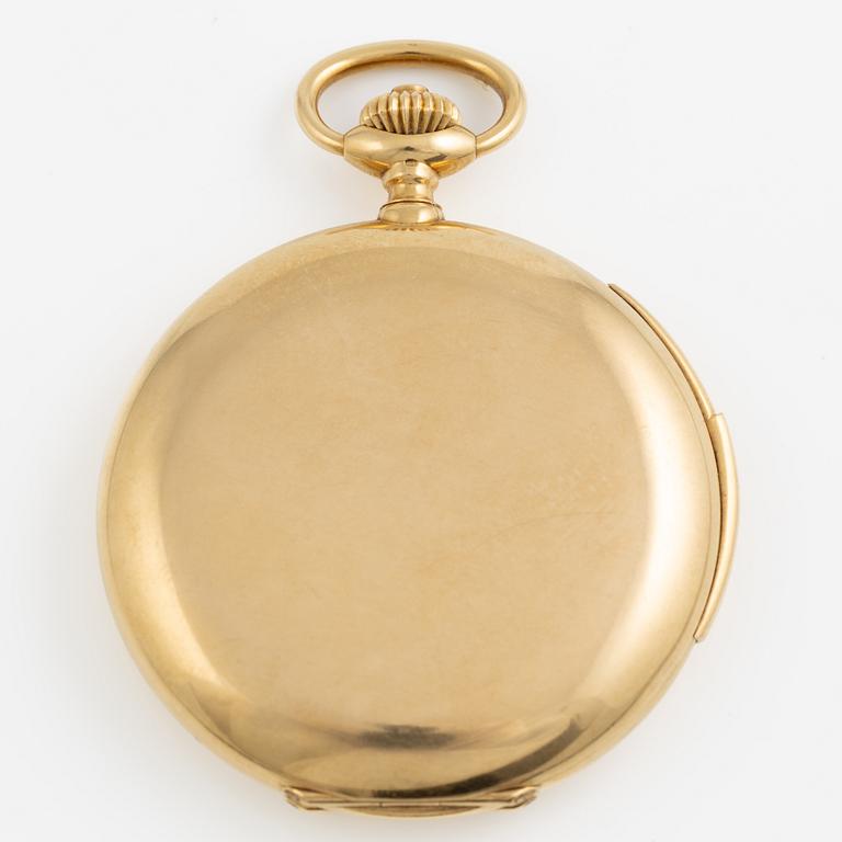 Fickur, repeter, savonett, 52,5 mm.