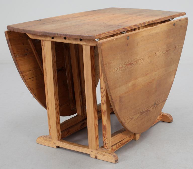 SLAGBORD, allmoge, 1800-tal.