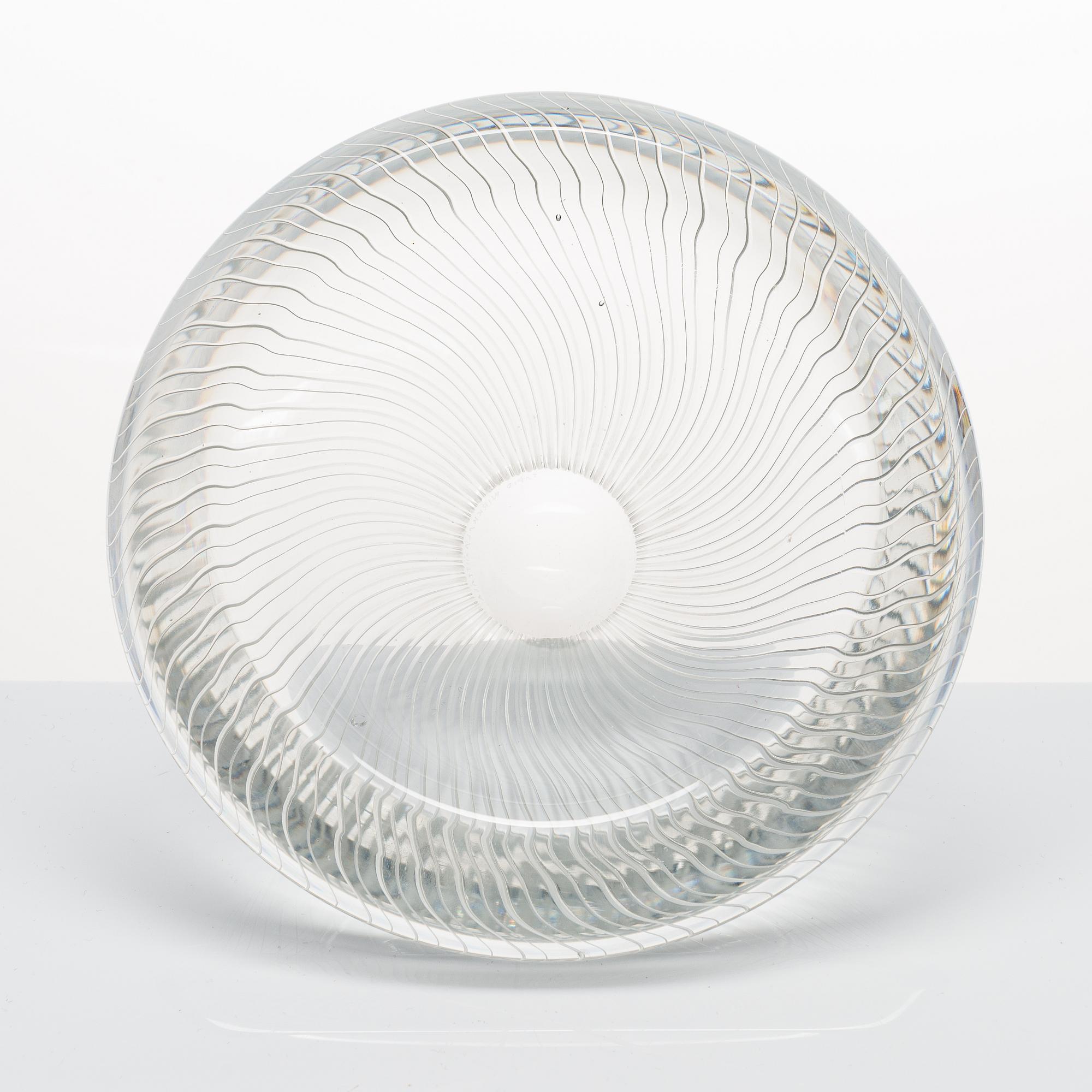 Tapio Wirkkala,  skål, "3362", signerad Tapio Wirkkala, Iittala.