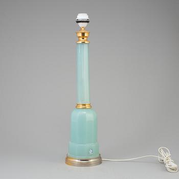 A CENEDESE MURANO TABLE LAMP, ITALY. MIDDLE OF 20TH CENTURY.