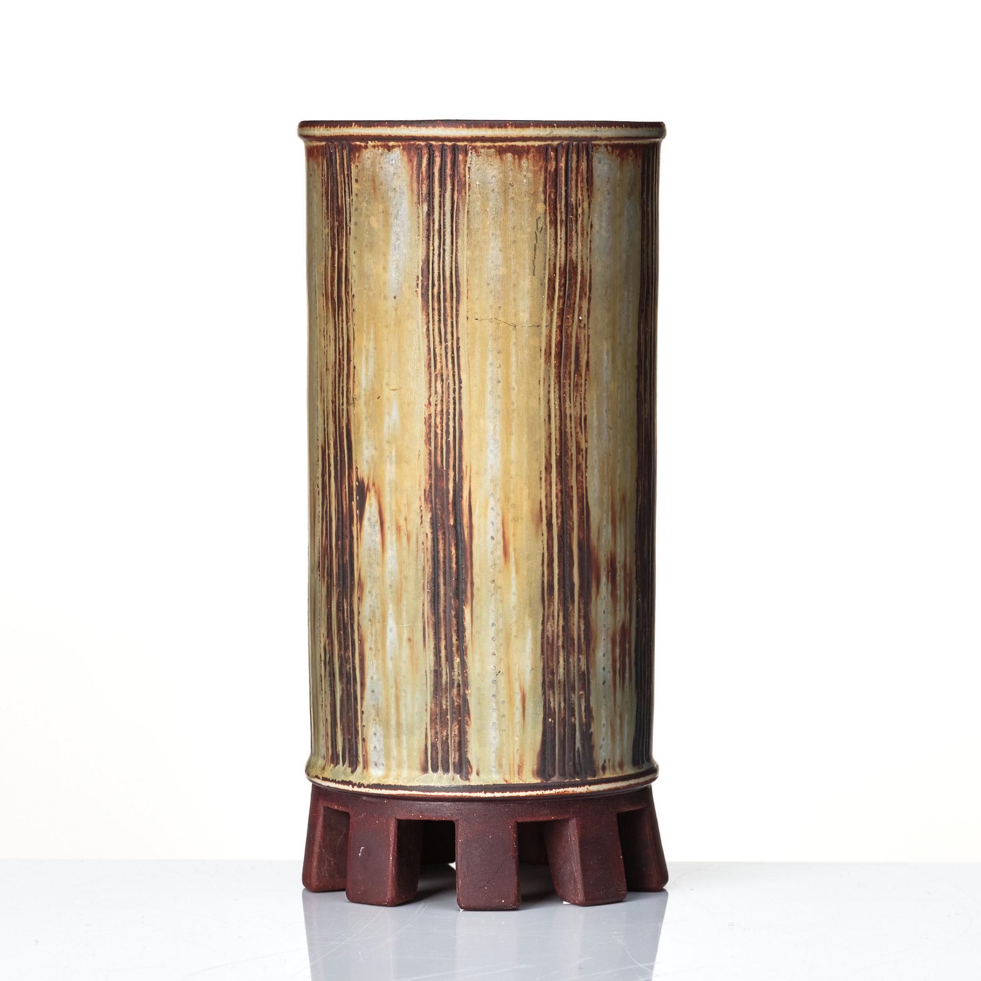Wilhelm Kåge, a 'Farsta' vase, Gustavsberg Studio, Sweden 1959.