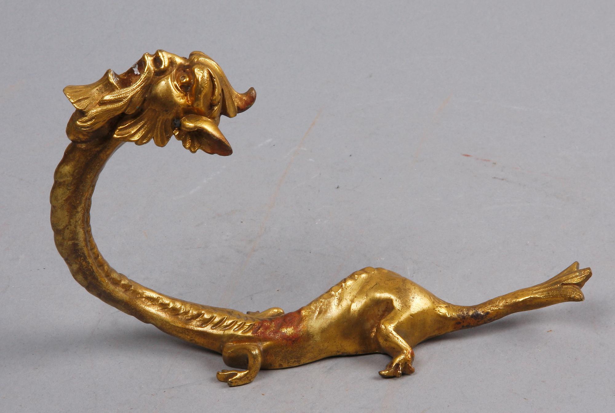 HÄNGARE, ett par, brons, 1800/1900-tal.