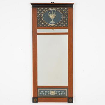 An Empire style mirror, early 20th Century.