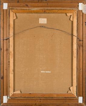 KOSTI AHONEN, oil on canvas, signed and dated -55.