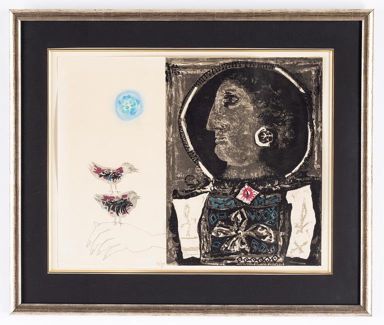 James Coignard, lithograph in coolours, signed 21730.