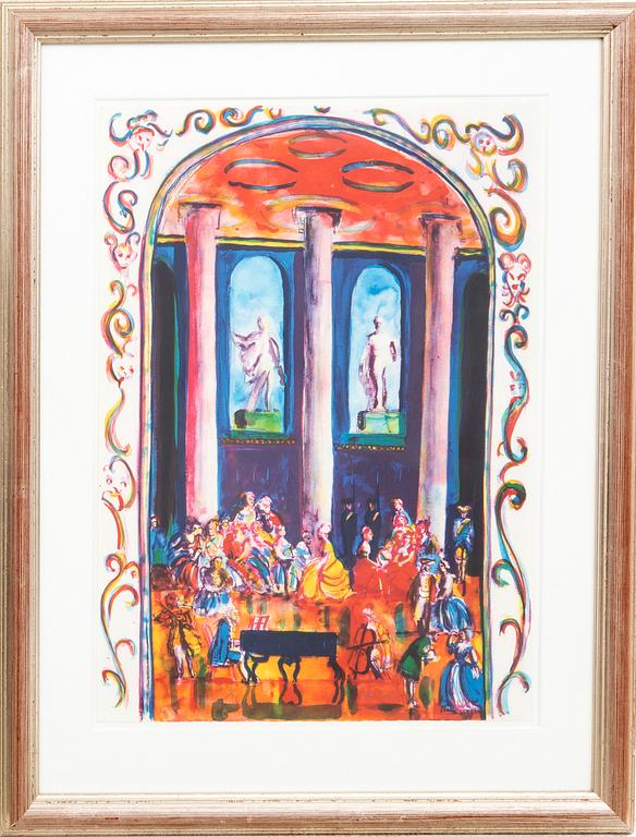 Peter Dahl, lithograph signed and numbered EA 16/40.