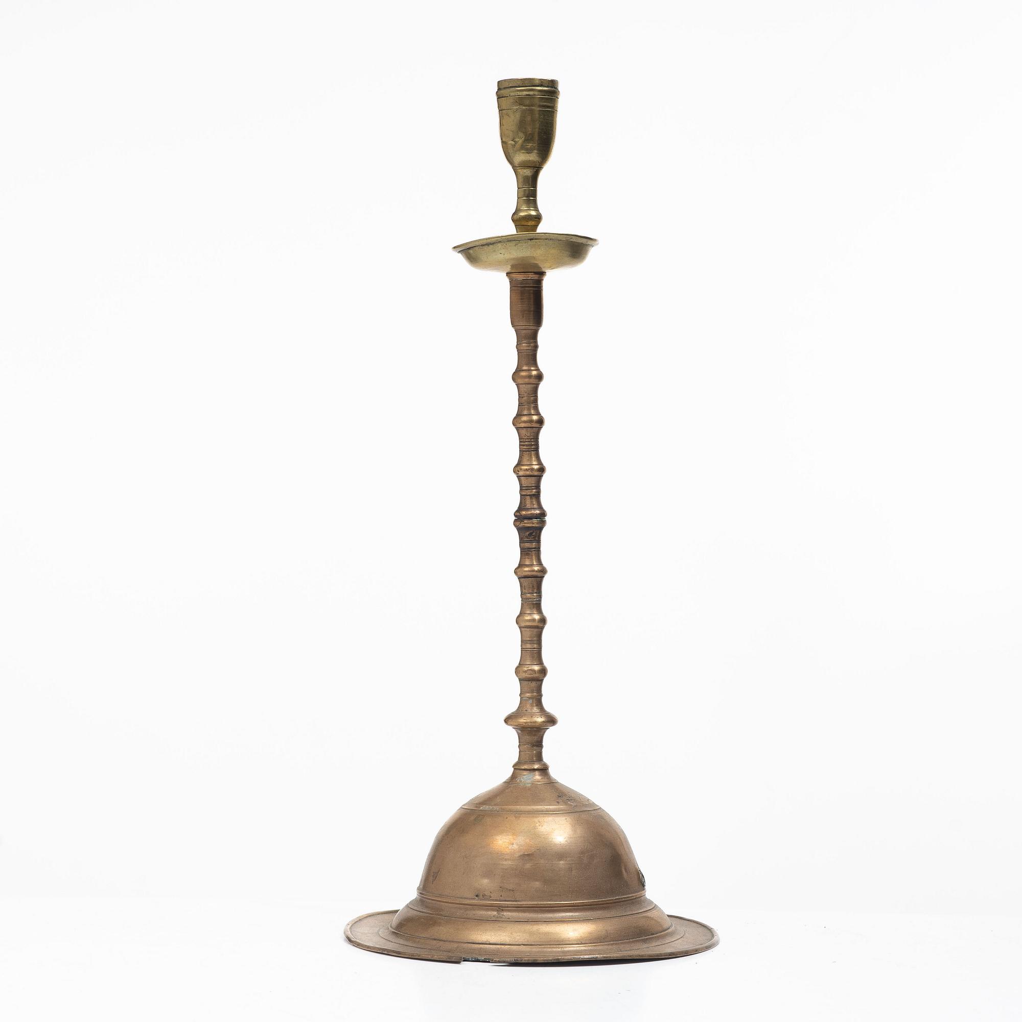 Ljusstake, möjligen Flandern, 1600-tal, Barock.