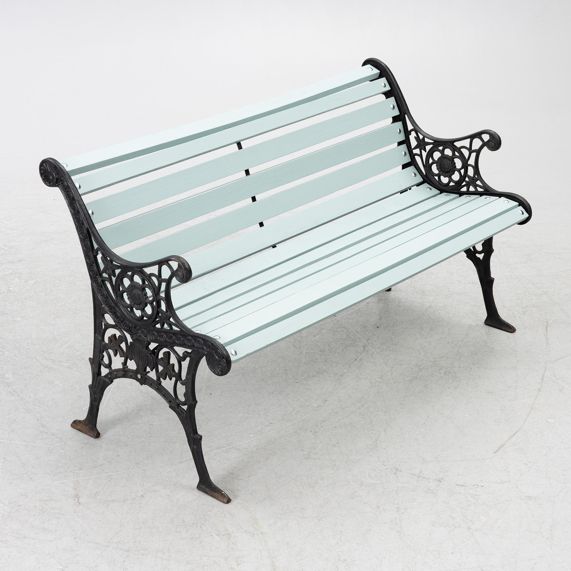 Trädgårdssoffa, 1900-talets andra hälft.