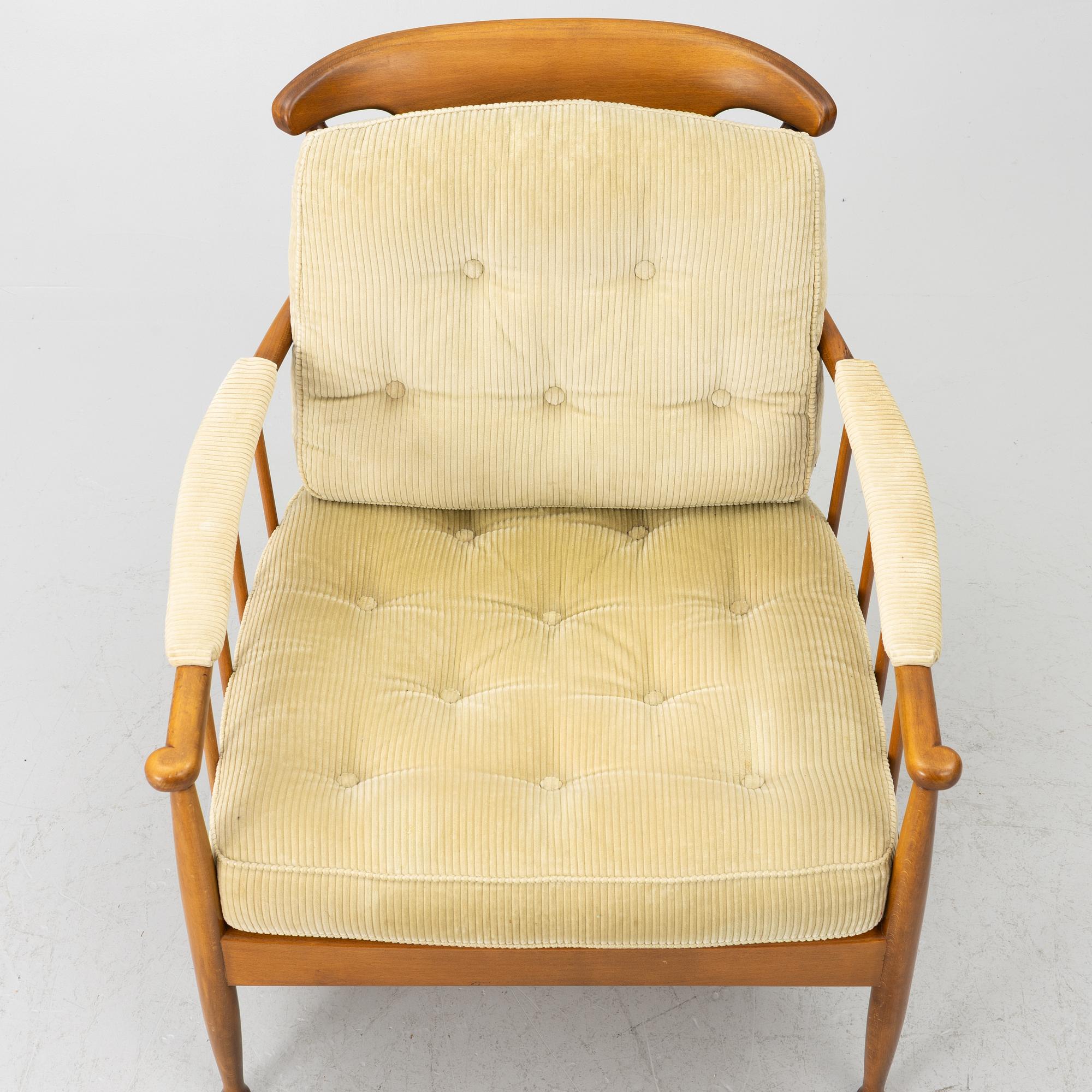 Kerstin Hörlin-Holmquist, Armchair, “Skrindan”, OPE-Möbler, second half of the 20th century.