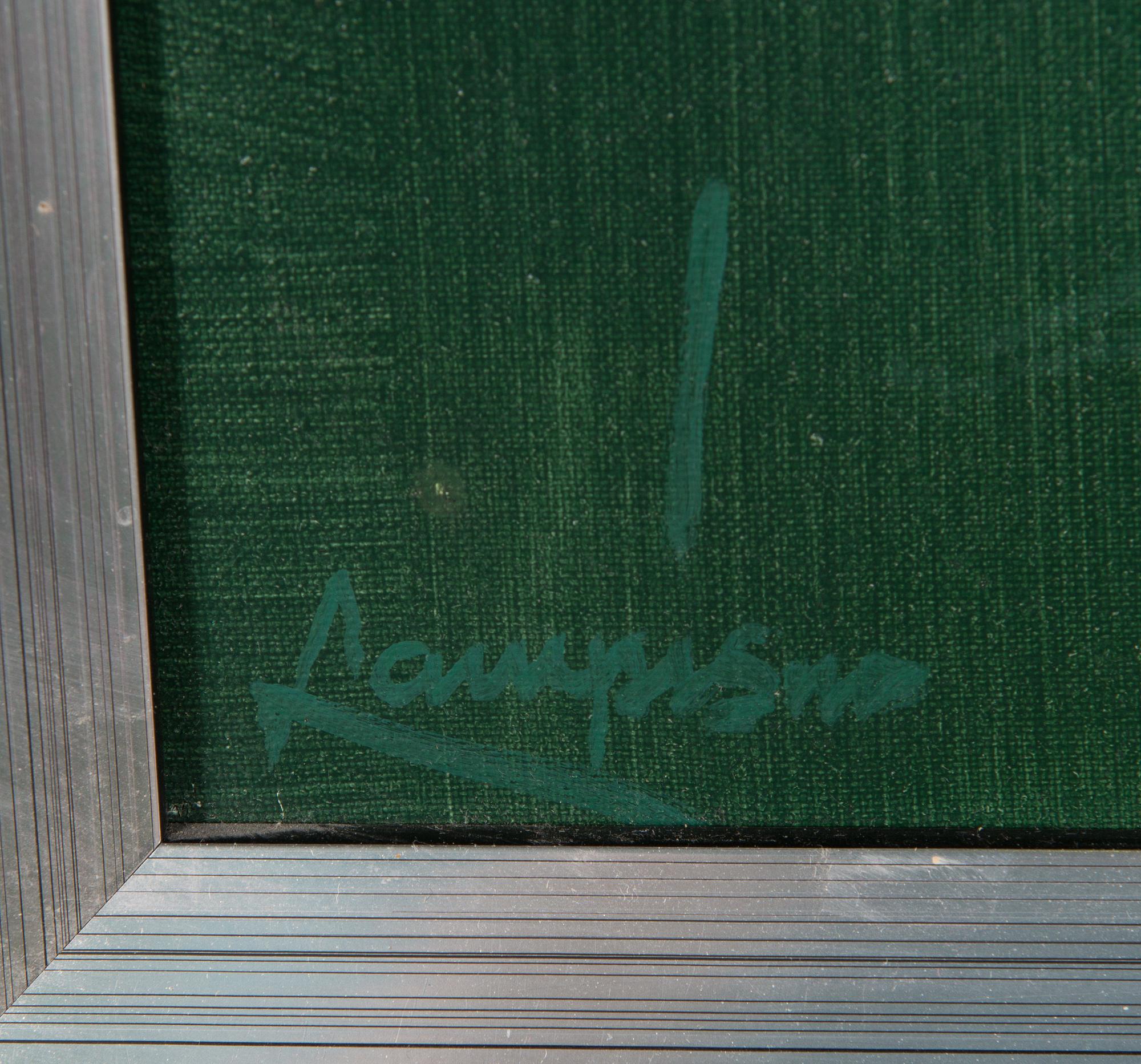 Antti Lampisuo, oil on canvas, signed.