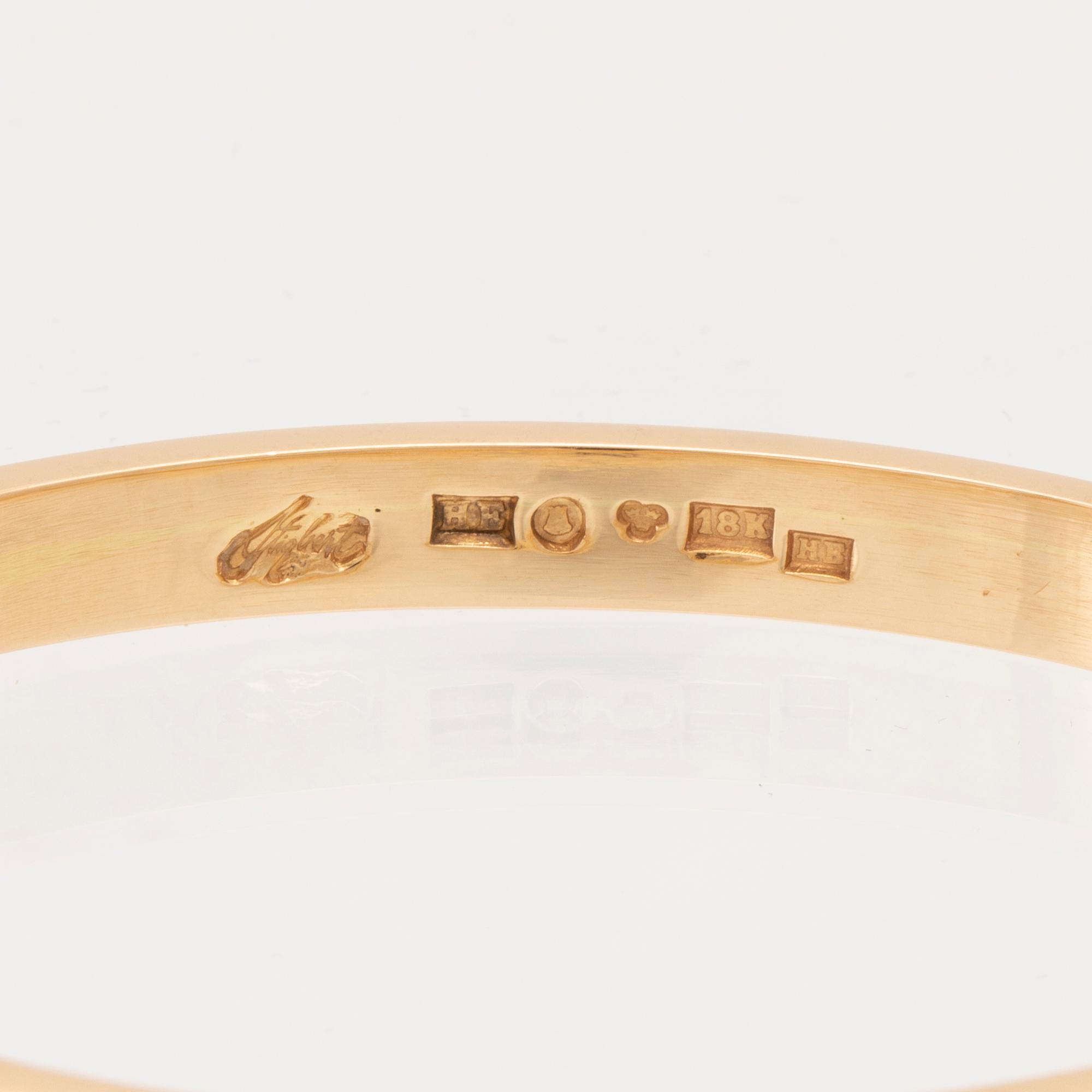Stigbert armband 18K guld för Heribert Engelbert Stockholm.