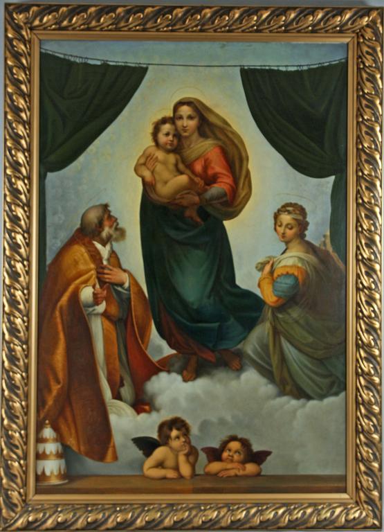 OKÄND KONSTNÄR, olja på duk, omkring 1900.