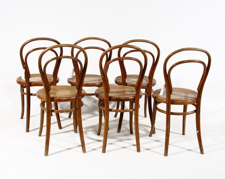 STOLAR, 6 st, Thonet. 1900-talets början.