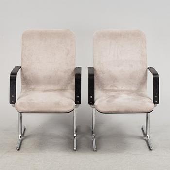 YRJÖ KUKKAPURO, six 'Fysio' chairs from Avarte, Finland, late 20th Century.