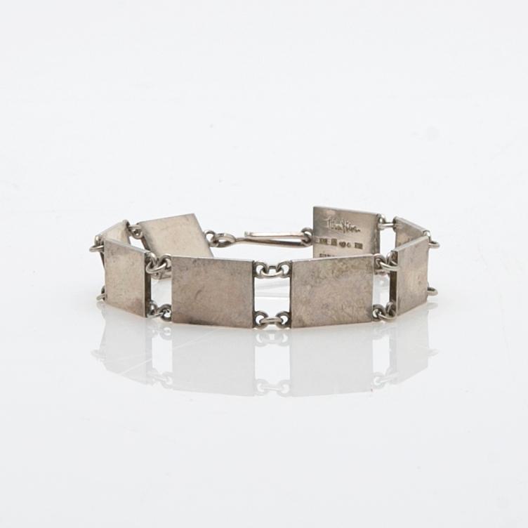 Wiwen Nilsson, armband, sterlingsilver, Lund, 1965.