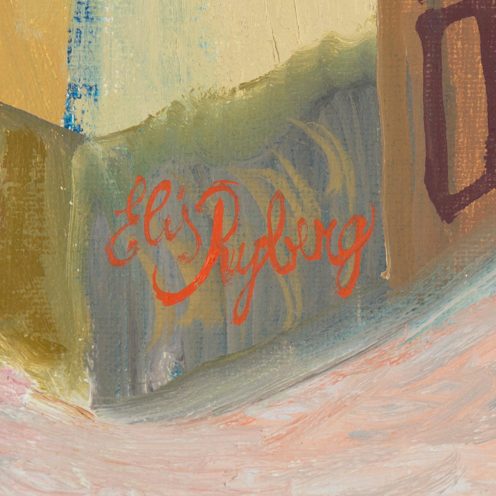 ELIS RYBERG, oil on canvas, signed.