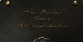 FLUGFISKERULLE, "Chas Parlour Maker, 191 Strand London", 1900-talets första kvartal.
